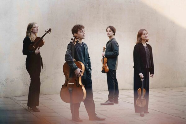 Het Animato Kwartet speelt bossa nova