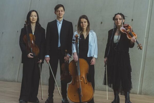 NSKA concertserie: Damsco Quartet speelt bij Podium Klassiek Eindhoven
