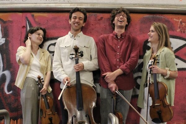 Martin String Quartet treedt op in het Muziekgebouw
