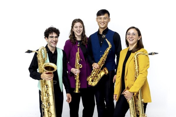 Dokwerk Saxophone Quartet speelt bij Podium Klassiek Eindhoven