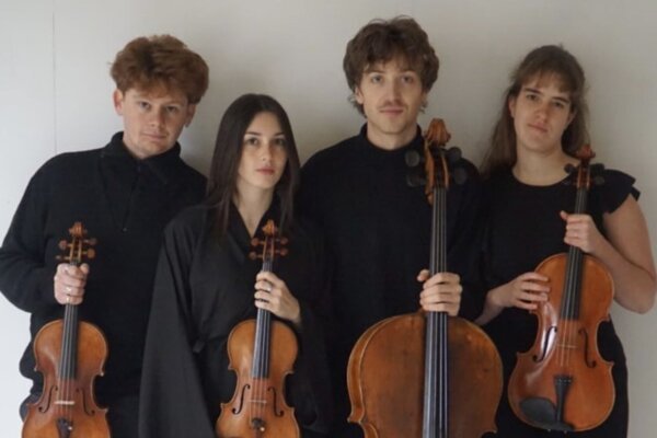 Fontana Kwartet, vier jonge strijkers vol beloften